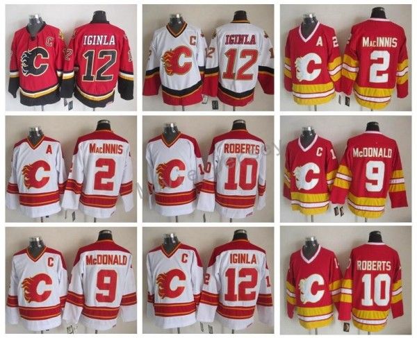 Men 12 Jarome Iginla Jersey Calgary Flames 2 Al Macinnis 9 Lanny McDonald 10 Gary Roberts Vintage CCM Stitched Hockey Jerseys
Men 12 Jarome Iginla Jersey Calgary Flames 2 Al Macinnis 9 Lanny McDonald 10 Gary Roberts Vintage CCM Stitched Hockey Jerseys