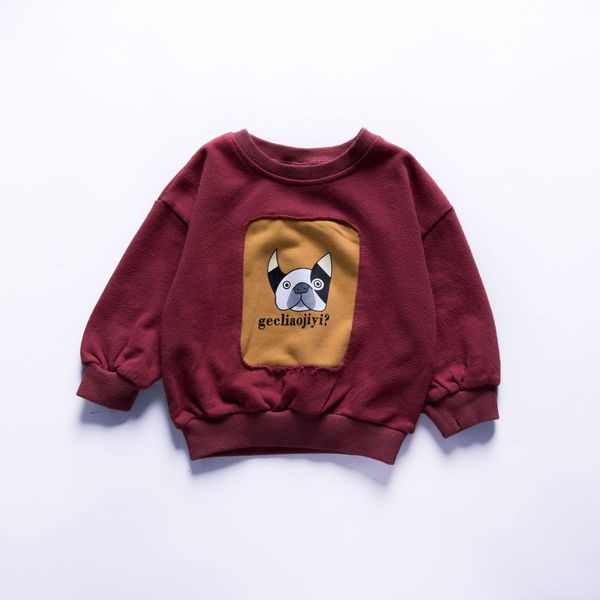 2018 baby boys long sleeve swearshirt outerwear for spring autumn in 100% cotton fleece, Black
2018 baby boys long sleeve swearshirt outerwear for spring autumn in 100% cotton fleece, Black