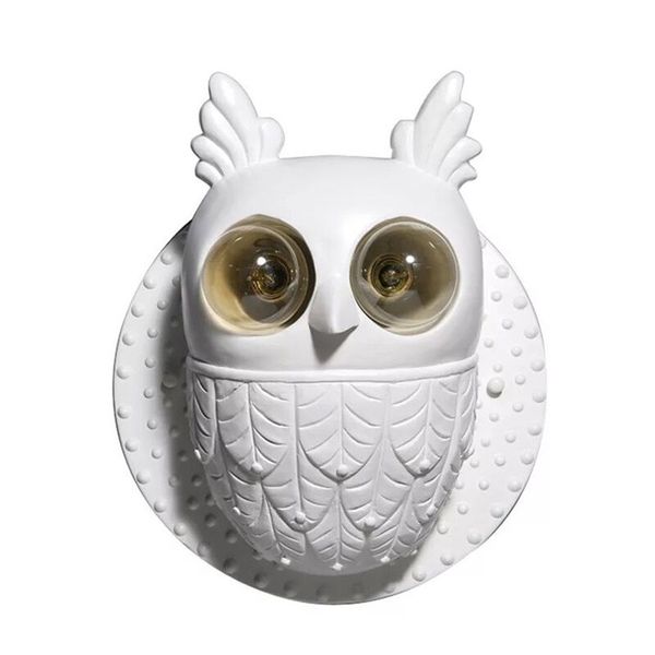 modern wall lamps edison bulbs resin material bedroom living room art decorative wall sconce fashion owl design white wall light
modern wall lamps edison bulbs resin material bedroom living room art decorative wall sconce fashion owl design white wall light