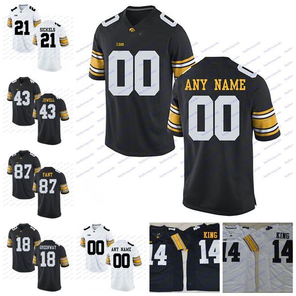custom ncaa iowa hawkeyes college football limited king jewell stanley jewell clayborn jerseys white black any name number stitched, Black;red
custom ncaa iowa hawkeyes college football limited king jewell stanley jewell clayborn jerseys white black any name number stitched, Black;red