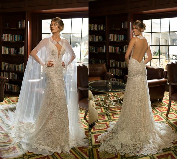 generous mermaid wedding dresses with wrap deep v neck lace applique sweep train backless country wedding gowns sequins plus size dress, White
generous mermaid wedding dresses with wrap deep v neck lace applique sweep train backless country wedding gowns sequins plus size dress, White