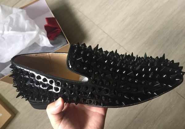 with box)new red bottom mens casual shoes sneakers black matter leather spiked toe skateboarding designer sports flat shoes
with box)new red bottom mens casual shoes sneakers black matter leather spiked toe skateboarding designer sports flat shoes