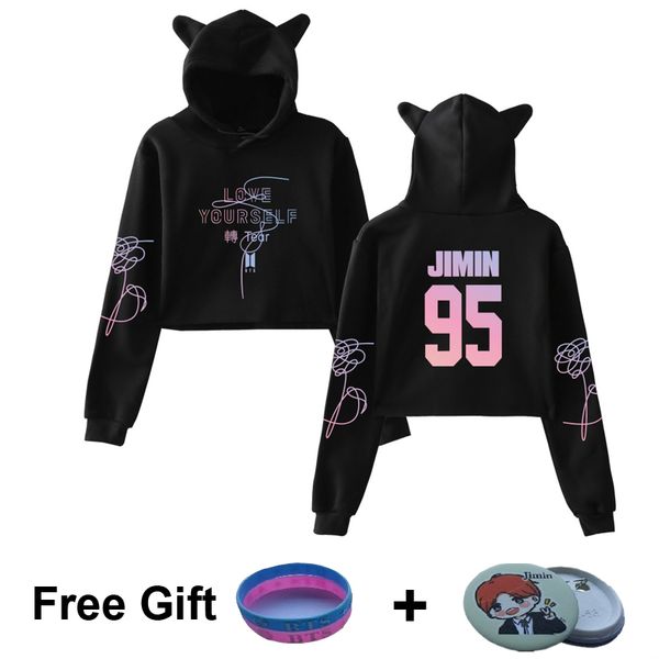 bts kawaii принт с длинным рукавом cat укороченный топ толстовки толстовка дамы сексуальная мода пупка прохладный кошка уха толстовка с капю, Black
bts kawaii принт с длинным рукавом cat укороченный топ толстовки толстовка дамы сексуальная мода пупка прохладный кошка уха толстовка с капю, Black