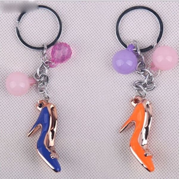 high heel shoes keychains rhinestone car keyrings silver plated women bag charms
high heel shoes keychains rhinestone car keyrings silver plated women bag charms