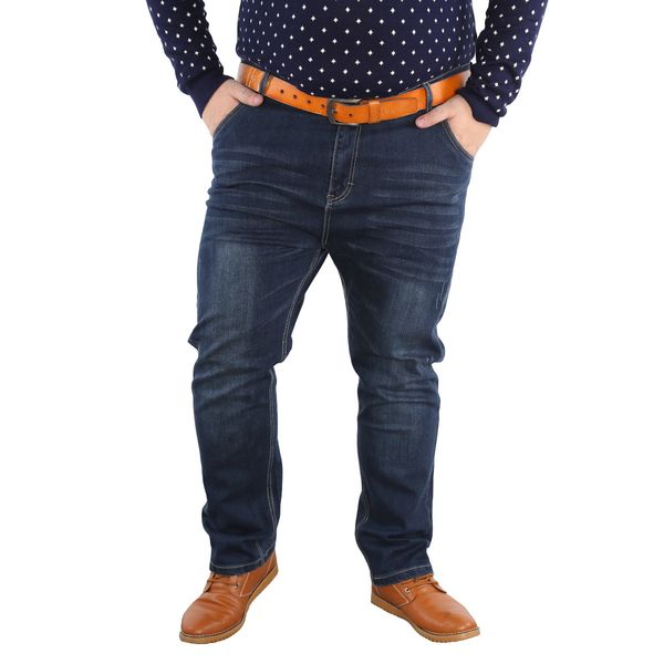 new arrival elastic middle waist long trousers menswear dad loose pants super large fashion men's casual jeans size 31-46 48 50, Blue
new arrival elastic middle waist long trousers menswear dad loose pants super large fashion men's casual jeans size 31-46 48 50, Blue