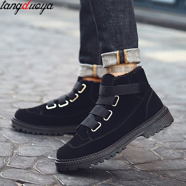 men boots winter with fur snow boots men winter fashion non-slip work shoes footwear warm shoes black #451
men boots winter with fur snow boots men winter fashion non-slip work shoes footwear warm shoes black #451