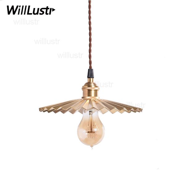 handmade pleated copper pendant lamp modern minimalist design pleat brass light office store home restaurant l cafe suspension lighting
handmade pleated copper pendant lamp modern minimalist design pleat brass light office store home restaurant l cafe suspension lighting