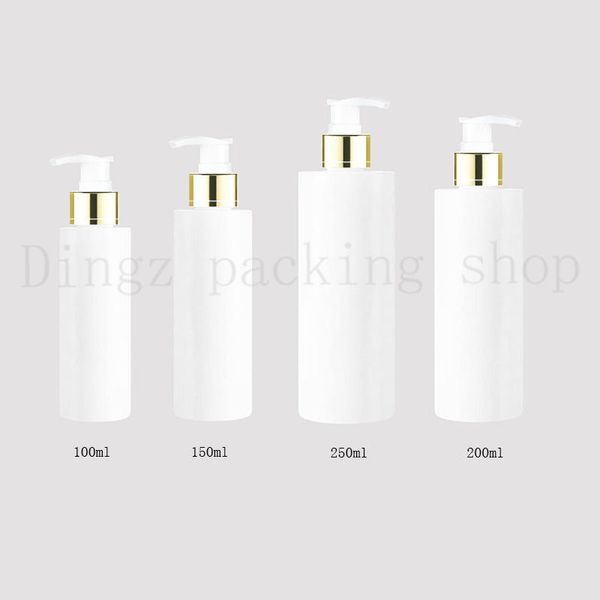 30pcs 100/150/200/250ml travel white cosmetic lotion pump plastic bottles,empty cosmetic packaging gold collar pump,shampoo bottle pump
30pcs 100/150/200/250ml travel white cosmetic lotion pump plastic bottles,empty cosmetic packaging gold collar pump,shampoo bottle pump