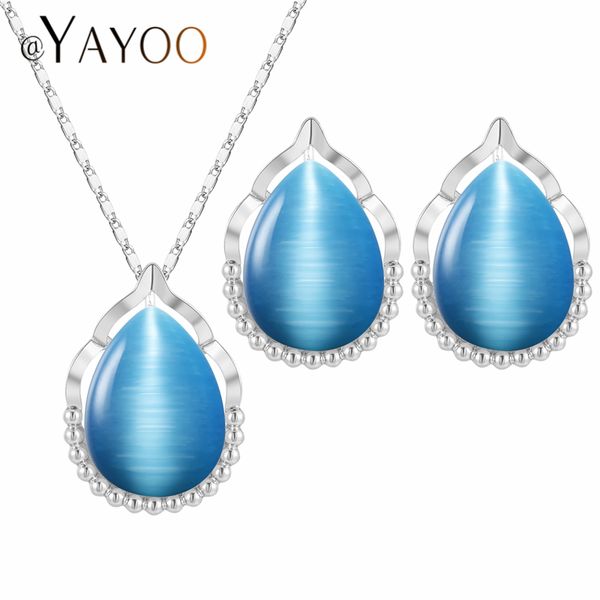 ayayoo jewelry sets blue nigerian wedding african beads jewelry set in gold color opal fashion statement necklace set, Silver
ayayoo jewelry sets blue nigerian wedding african beads jewelry set in gold color opal fashion statement necklace set, Silver