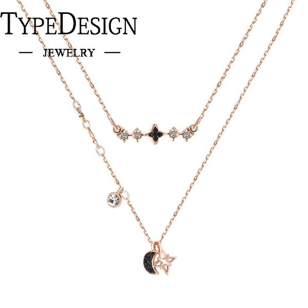 type jewelry star double necklace ghost star moon - suit for women, Silver
type jewelry star double necklace ghost star moon - suit for women, Silver