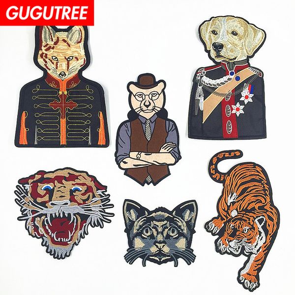 gugutree embroidery big dogs patches tiger patches badges applique patches for clothing bp-582, Black
gugutree embroidery big dogs patches tiger patches badges applique patches for clothing bp-582, Black