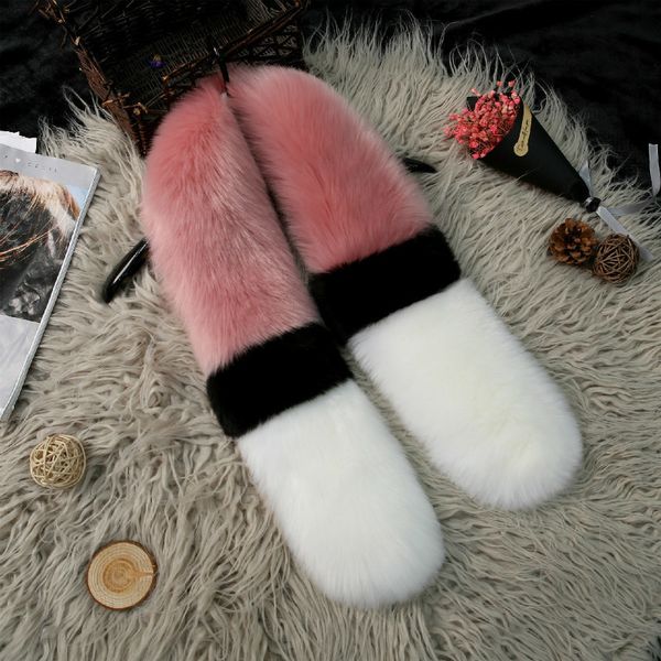 Faux Fur Scarf Fur New Contrast Color Patchwork Soft And Comfortable Women's Scarf for Autumn Whinter Fashion
Faux Fur Scarf Fur New Contrast Color Patchwork Soft And Comfortable Women's Scarf for Autumn Whinter Fashion