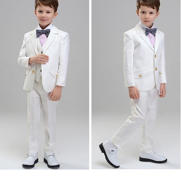 fashion white charming boy notch lapel formal wear children clothes three-piece boys suits for wedding(jacket+pants+vest), White;black
fashion white charming boy notch lapel formal wear children clothes three-piece boys suits for wedding(jacket+pants+vest), White;black