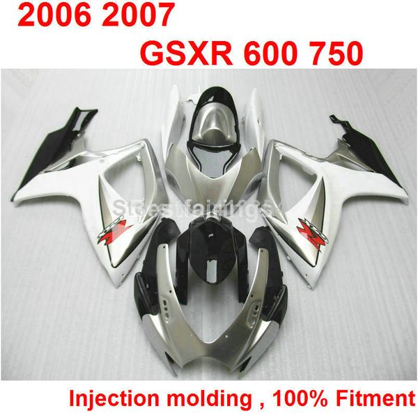 7gifts injection molding fairing kit for suzuki gsxr600 gsxr750 2006 2007 white silver black gsxr 600 750 06 07 oo89
7gifts injection molding fairing kit for suzuki gsxr600 gsxr750 2006 2007 white silver black gsxr 600 750 06 07 oo89