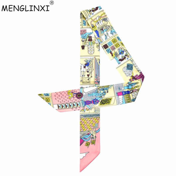 2018 new scarf paris family print women silk scarf fashion head brand small tie handle bag ribbons small long scarves mr, Blue;gray
2018 new scarf paris family print women silk scarf fashion head brand small tie handle bag ribbons small long scarves mr, Blue;gray
