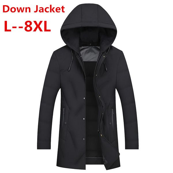10xl 8xl 6xl long down jacket men winter coat fashion winter warm white duck thick down jacket hooded outerwear, Black
10xl 8xl 6xl long down jacket men winter coat fashion winter warm white duck thick down jacket hooded outerwear, Black