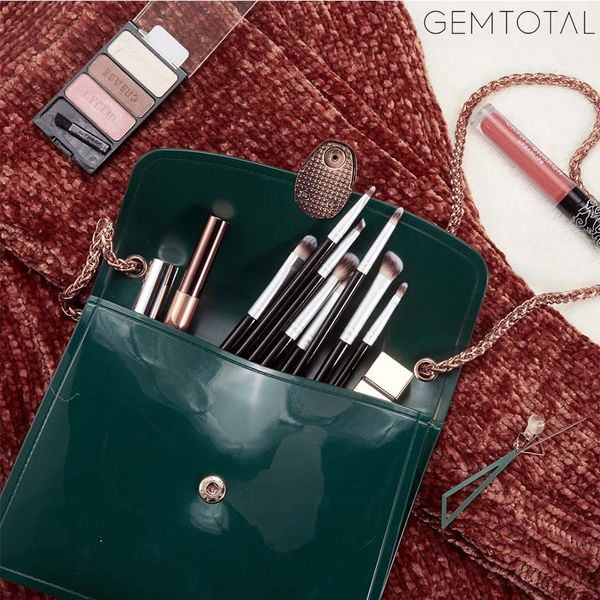 gemtotal eye makeup brushes set 8-pieces base shadow concealer contour eyeshadow synthetic hair (silver) eye makeup ing
gemtotal eye makeup brushes set 8-pieces base shadow concealer contour eyeshadow synthetic hair (silver) eye makeup ing