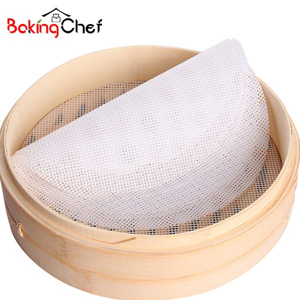 bakingchef 5pcs/lot 24cm silicone steamer non-stick pad round dumplings mat steamed buns baking pastry dim sum mesh cooking case
bakingchef 5pcs/lot 24cm silicone steamer non-stick pad round dumplings mat steamed buns baking pastry dim sum mesh cooking case