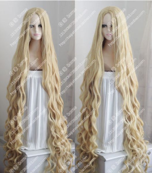 150cm long wavy curly wig occident pastoral style mix blonde cosplay wig hair, Black
150cm long wavy curly wig occident pastoral style mix blonde cosplay wig hair, Black