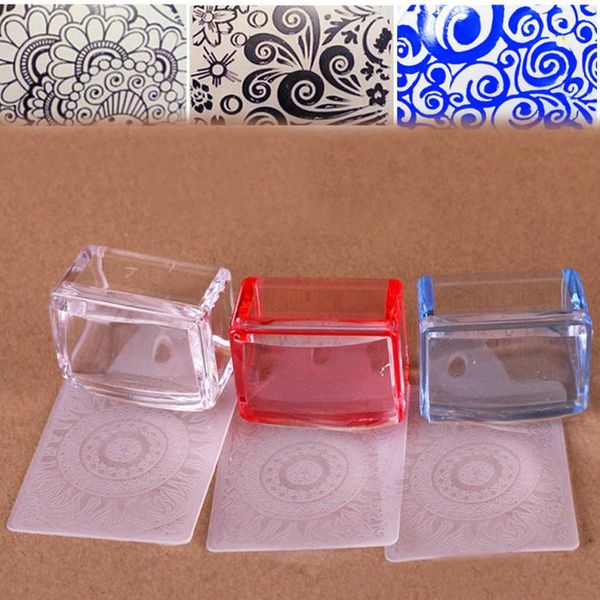 1 set clear nail stamper silicone nail art stamper scraper stamping transfer manicure stamping template 2u1211, White
1 set clear nail stamper silicone nail art stamper scraper stamping transfer manicure stamping template 2u1211, White