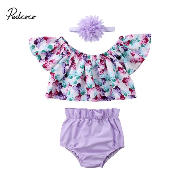 summer style baby off shoulder baby girls clothing set infant ruffles outfits bloomer headband newborn girls clothes sets, White
summer style baby off shoulder baby girls clothing set infant ruffles outfits bloomer headband newborn girls clothes sets, White