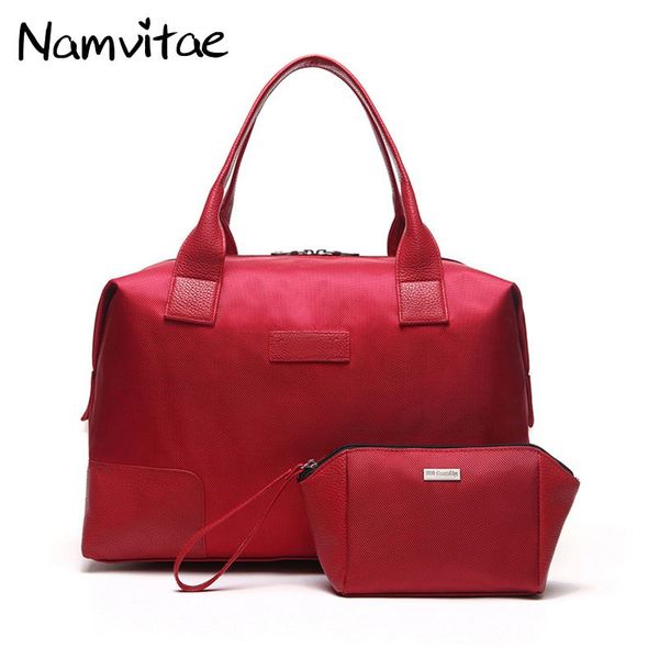 namvitae women luggage bag oxford leather folding travel tote duffel handbags waterproof portable weekend trip handbag 2bags/set
namvitae women luggage bag oxford leather folding travel tote duffel handbags waterproof portable weekend trip handbag 2bags/set