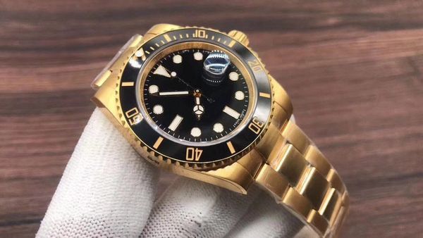 2018 rolse u1 factory submersible 116618ln gold diving movement watch sapphire asia original 2813 precision stainless steel ceramics watch, Slivery;brown
2018 rolse u1 factory submersible 116618ln gold diving movement watch sapphire asia original 2813 precision stainless steel ceramics watch, Slivery;brown