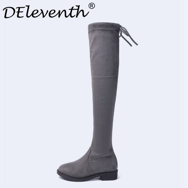 belle contracted style suede over-the-knee boots pointed toe warm fashion flat shoes all-match perfect boots snow, Black
belle contracted style suede over-the-knee boots pointed toe warm fashion flat shoes all-match perfect boots snow, Black