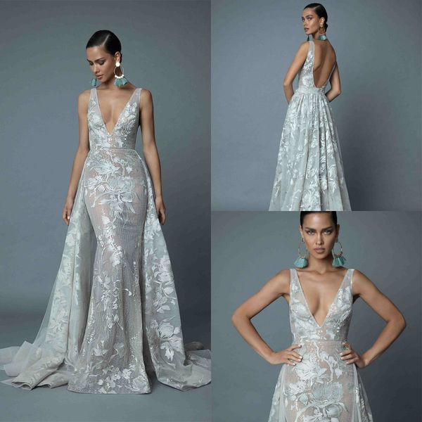 2019 berta evening dresses with detachable skirt deep v neck illusion sweep train sleeveless gorgeous prom dress party wear formal dress, Black;red
2019 berta evening dresses with detachable skirt deep v neck illusion sweep train sleeveless gorgeous prom dress party wear formal dress, Black;red