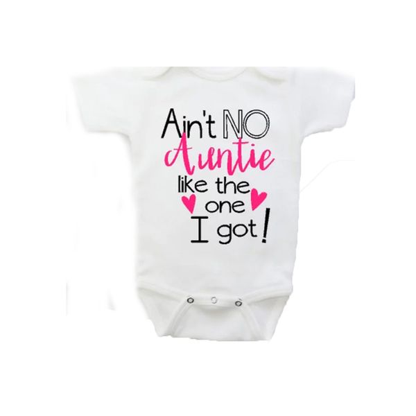 ysculbutol ain't no auntie like the one i got baby bodysuit for baby girl aunt clothes, Blue
ysculbutol ain't no auntie like the one i got baby bodysuit for baby girl aunt clothes, Blue