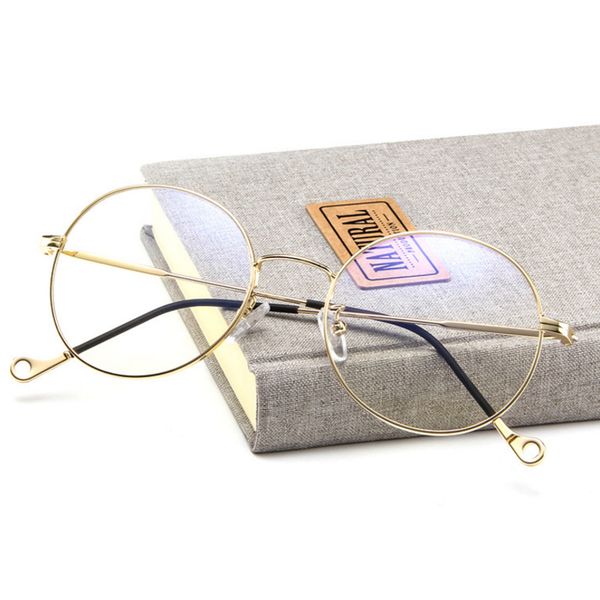 2018 round frame retro spectacle frame metal tidal current kick-off mirror art student myopia glasseseyeglass frames, Silver
2018 round frame retro spectacle frame metal tidal current kick-off mirror art student myopia glasseseyeglass frames, Silver
