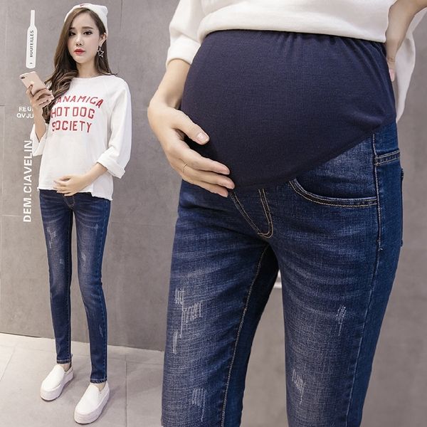 pregnant jeans 2018 new fashionable mother outside wearing spring and autumn winter dress and velvet leggings, White
pregnant jeans 2018 new fashionable mother outside wearing spring and autumn winter dress and velvet leggings, White