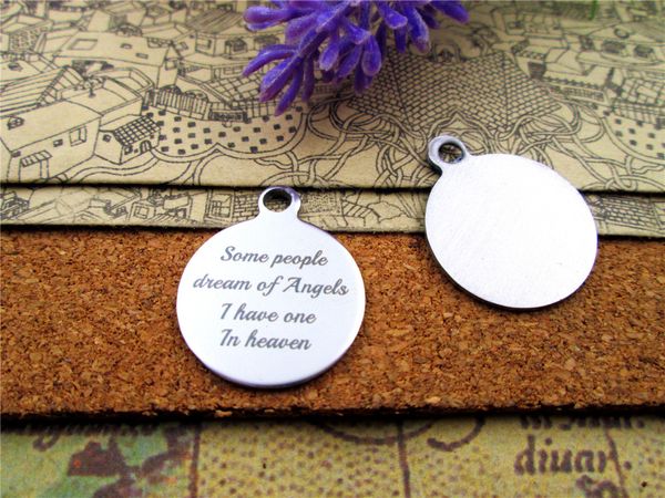 40pcs--"some people dieam of angels i have one in heaven"stainless steel charms more style for choosing diy charms pendants for ne, Bronze;silver
40pcs--"some people dieam of angels i have one in heaven"stainless steel charms more style for choosing diy charms pendants for ne, Bronze;silver