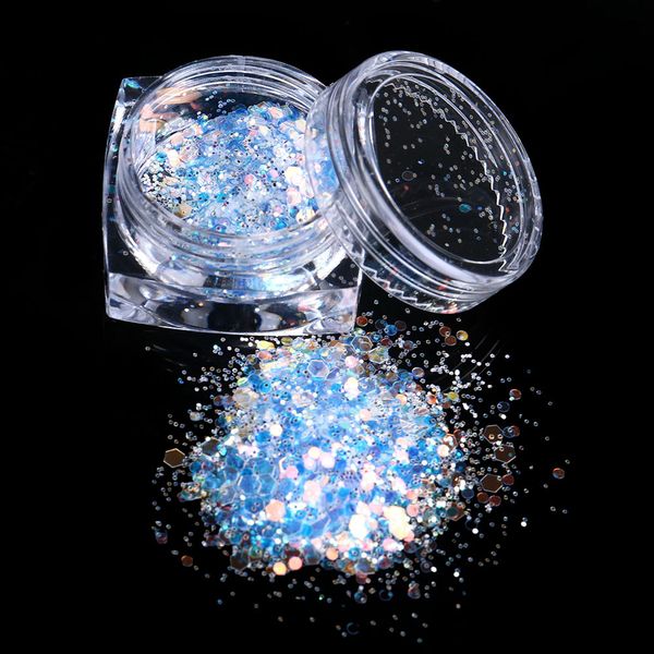nail tools chunky mixed glitter for face body nails eye shadow festivals tattoo cosmetic decoration c0910, Silver;gold
nail tools chunky mixed glitter for face body nails eye shadow festivals tattoo cosmetic decoration c0910, Silver;gold