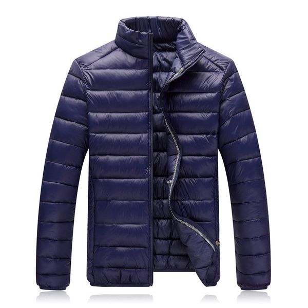 brand cotton-padded clothing casual men's jackets fashion autumn winter thin outwear solid jacket parkas, Black
brand cotton-padded clothing casual men's jackets fashion autumn winter thin outwear solid jacket parkas, Black