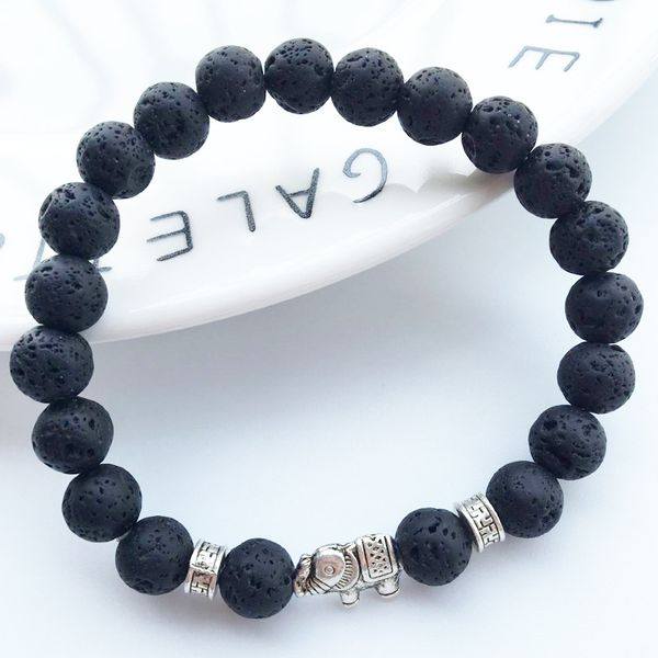casual live lift elephant charms 8mm black lava stone beads bracelet aromatherapy essential oil diffuser bracelet punk jewelry
casual live lift elephant charms 8mm black lava stone beads bracelet aromatherapy essential oil diffuser bracelet punk jewelry