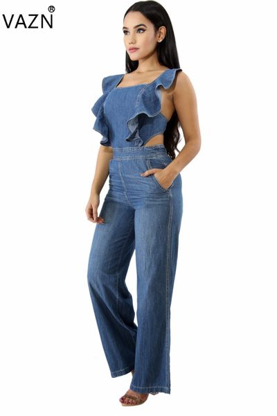 vazn fashion 2018 bodycon backless jumpsuit ruffle high waist sleeveless full length jumpsuit lace up jumpsuits xm6049, Black;white
vazn fashion 2018 bodycon backless jumpsuit ruffle high waist sleeveless full length jumpsuit lace up jumpsuits xm6049, Black;white