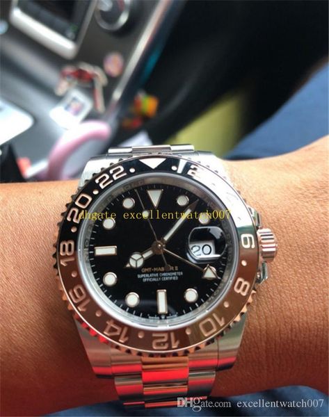 luxury m126711 126711 gmt 40mm two tone gold black brown ceramic bezel black dial asia 2813 movement automatic mens watch, Slivery;brown
luxury m126711 126711 gmt 40mm two tone gold black brown ceramic bezel black dial asia 2813 movement automatic mens watch, Slivery;brown
