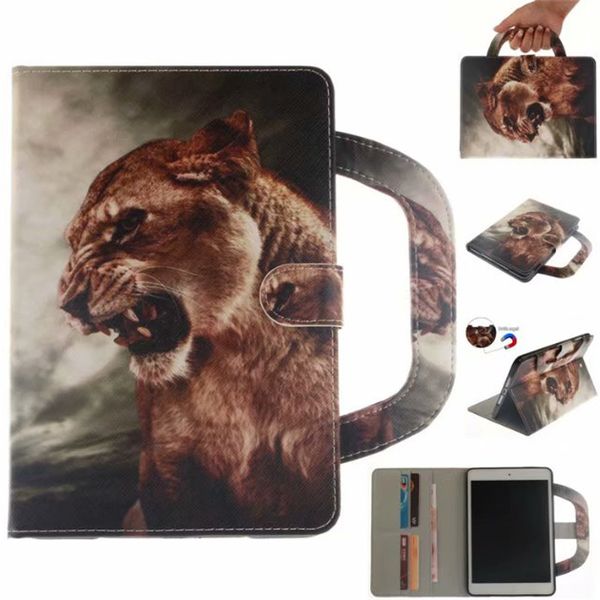 tablet case coque для ipad воздуха/ipad 5covers случаях ручка откидная крышка стенд кожаный бумажник сумка карты цветной рисунок тигр лев во
tablet case coque для ipad воздуха/ipad 5covers случаях ручка откидная крышка стенд кожаный бумажник сумка карты цветной рисунок тигр лев во