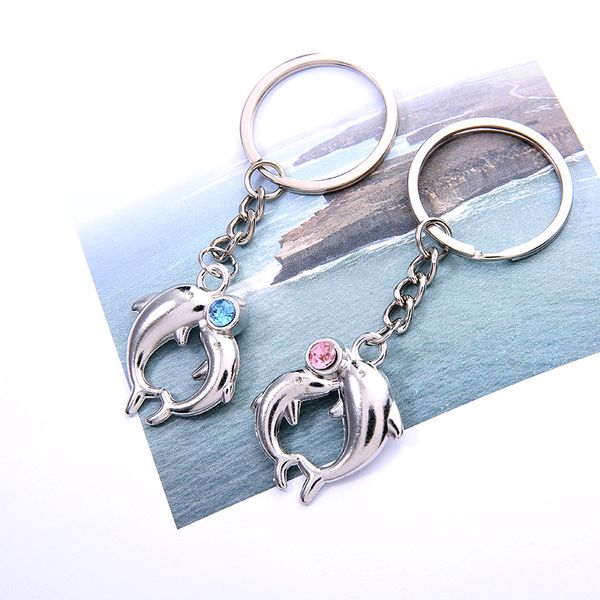 wedding favors couples dolphin keychain lovers metal love heart keyring valentine's day gift keychains with card, Silver
wedding favors couples dolphin keychain lovers metal love heart keyring valentine's day gift keychains with card, Silver