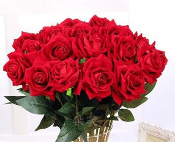 eco-friendly 5pcs romantic lifelike artificial rose flower velvet red rose with green leaf diy bouquets for party home wedding holiday
eco-friendly 5pcs romantic lifelike artificial rose flower velvet red rose with green leaf diy bouquets for party home wedding holiday
