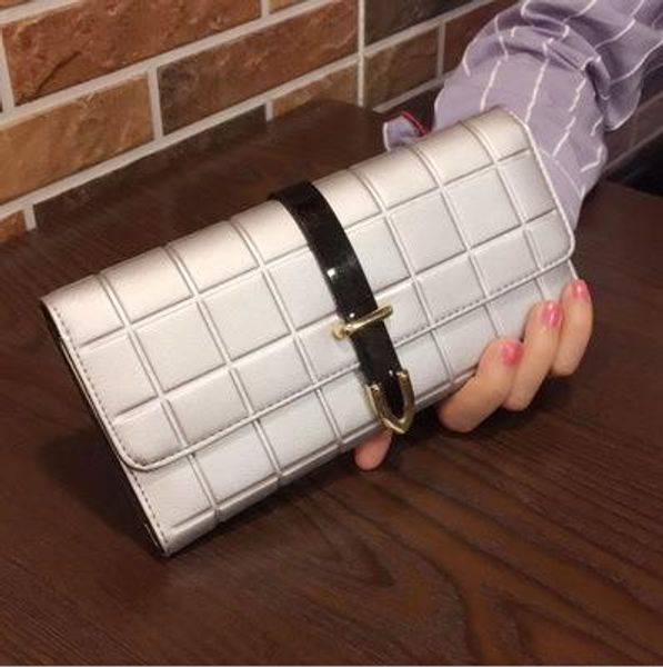 2018 new style ladies' long style wallet leather material fashionable personality lattice large capacity women's real leather wall, Red;black
2018 new style ladies' long style wallet leather material fashionable personality lattice large capacity women's real leather wall, Red;black