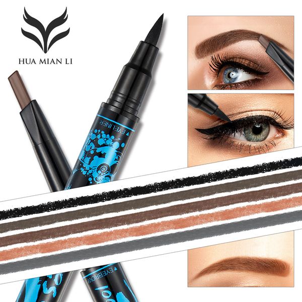 new makeup eye brow pencil eyebrow tattoo eyebrows double head automatic eyebrow pencil waterproofing not stain make up 
new makeup eye brow pencil eyebrow tattoo eyebrows double head automatic eyebrow pencil waterproofing not stain make up