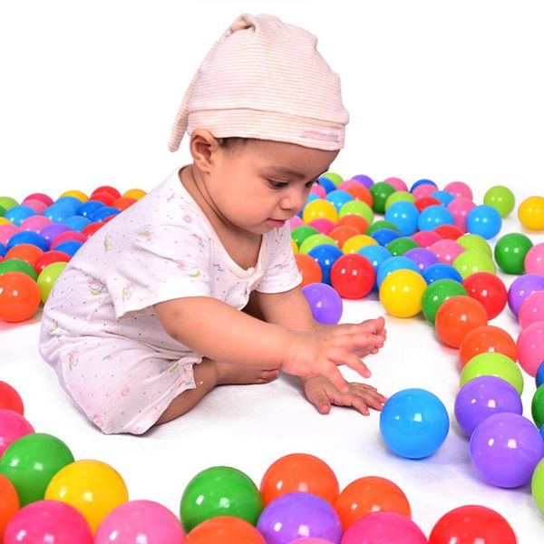 100pcs Eco-Friendly Colorful Plastic Ball Toys Soft Ocean Balls for The Pool Baby Swim Pit Toy Stress Air Ball Outdoor Sports
100pcs Eco-Friendly Colorful Plastic Ball Toys Soft Ocean Balls for The Pool Baby Swim Pit Toy Stress Air Ball Outdoor Sports