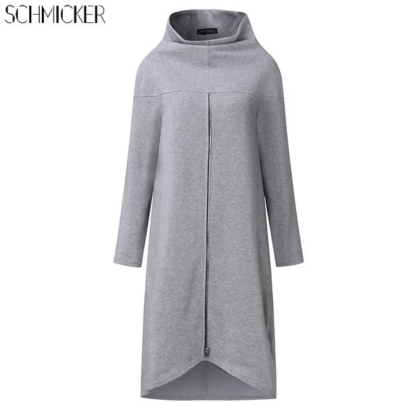 schmicker tunic long sweatshirt women turtleneck long-sleeve zipper up loose pullovers irregualr sweat shirt robe plus size, Black
schmicker tunic long sweatshirt women turtleneck long-sleeve zipper up loose pullovers irregualr sweat shirt robe plus size, Black