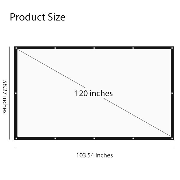 100 inch 120inch 16:9 Folding Projection Screen High Brightness Projector Screen Suitable for Home Theater Business Meetings exhibition
100 inch 120inch 16:9 Folding Projection Screen High Brightness Projector Screen Suitable for Home Theater Business Meetings exhibition