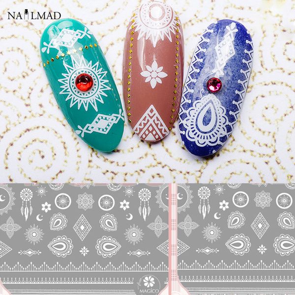 1 sheet nailmad paisley 3d nail art stickers dreamcatcher nail sticker mandara stickers moon lace decals, Black
1 sheet nailmad paisley 3d nail art stickers dreamcatcher nail sticker mandara stickers moon lace decals, Black