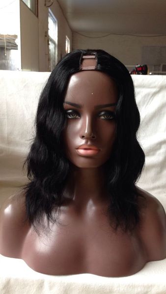 short human hair body wave wig full lace brazilian hair with bleached knots middle u part body wave bob wig fast shipping, Black;brown
short human hair body wave wig full lace brazilian hair with bleached knots middle u part body wave bob wig fast shipping, Black;brown