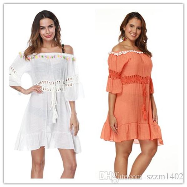 summer bikini beach cover ups dresses women short-sleeved bohemian seaside holiday sunscreen blouses shirts hollow swimwear beachwear, White;black
summer bikini beach cover ups dresses women short-sleeved bohemian seaside holiday sunscreen blouses shirts hollow swimwear beachwear, White;black