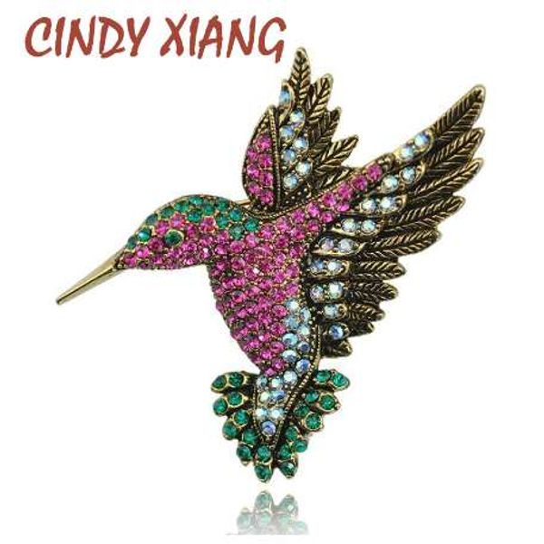 cindy xiang colorful rhinestone hummingbird brooch animal brooches for women korea fashion accessories factory direct wholesale, Gray
cindy xiang colorful rhinestone hummingbird brooch animal brooches for women korea fashion accessories factory direct wholesale, Gray